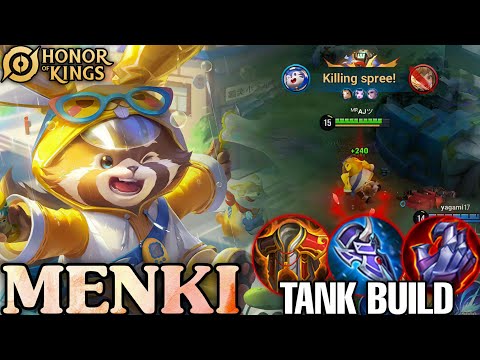 Honor of Kings (Menki) I Tried Tank Build Menki Jungle, And This Is What Happened.