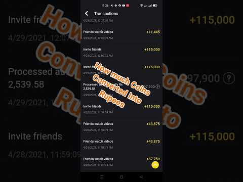 how much coins convert into rupees | wattoo tech