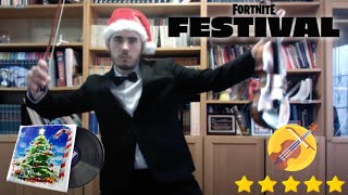 Fortnite Festival en la vida real - Festive Lobby Music 🎄🎼