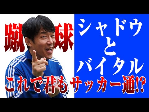 【サッカー大学】サッカー通のサッカーワード「シャドウとバイタル」