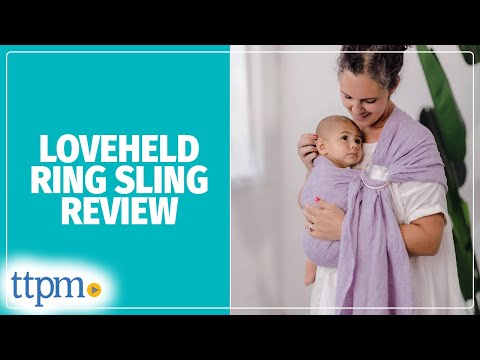 Isla Ring Sling Baby Carrier from LoveHeld Review!