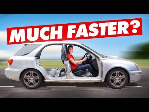 How Much FASTER is a LIGHTER Car?