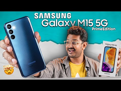 Samsung Galaxy M15 5G Prime Edition Unboxing in ಕನ್ನಡ⚡AMOLED FHD+, Dimensity 6100+, 6000 mAh