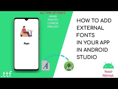 How to Add fonts Custom Font in your Project in Android Studio