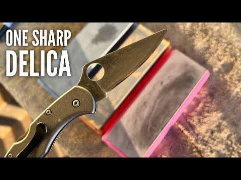 Lets Sharpen an SG2 Delica on Kuromaku Whetstones