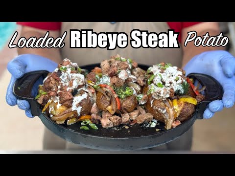 The BEST Ribeye Steak Dinner!