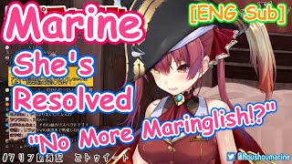 [Marine/Hololive] No More Maringlish!? [#わかるマリン][ENG Sub]