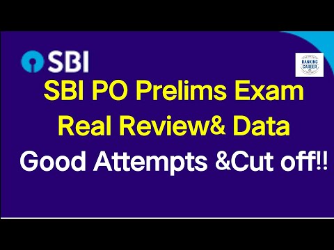 SBI Surprise everyone II SBI PO Prelims Real Review & Expected Cut off 2022