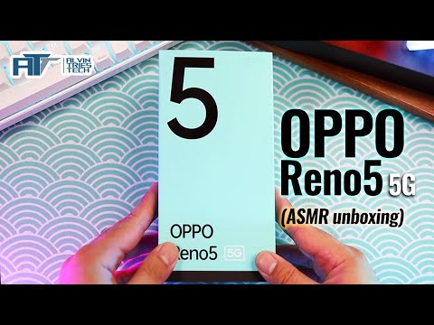 The latest from Oppo, Oppo Reno 5 5G ASMR Unboxing! Specs, Accessories, Design... pero quiet lang!