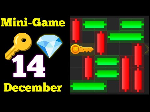 ​Hamster kombat mini Game 14 December Puzzle game | puzzle game Solved | Hamster kombat | Today Mini