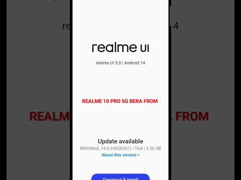 REALME 10 PRO 5G BETA UPDATE AVAILABLE #realme10pro5g #android14 #oppo #realmeui5 #google #opponet