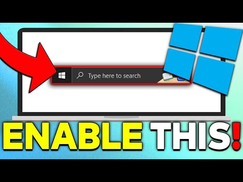 How to Enable Taskbar Search Box In Windows 10 (Full Guide) | 2023