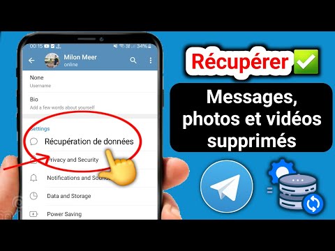 Comment récupérer les chats, les messages et les photos supprimés du Telegram