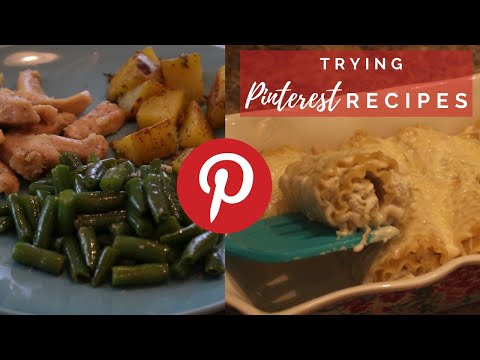 Dinner Recipe Ideas | Trying New Pinterest Recipes for a Week