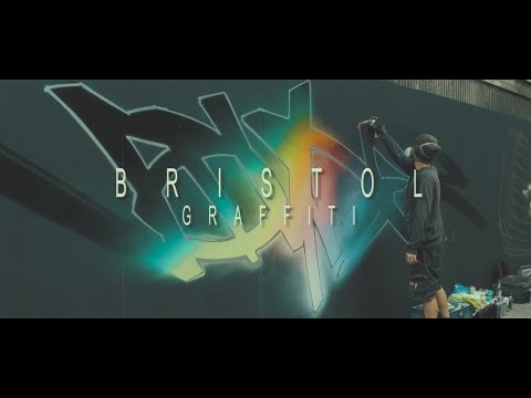 Bristol graffiti in a short