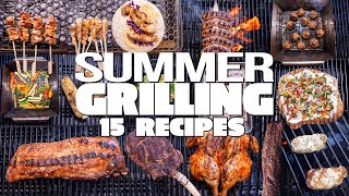 15 MUST-MAKE GRILLING RECIPES FOR THE SUMMER (WE GOT A LITTLE CRAZY...) | SAM THE COOKING GUY