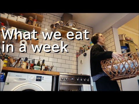 British × Japanese mixed race family : What we eat in a week