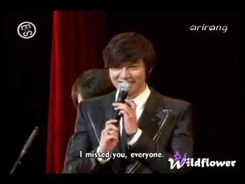 101123 LeeMinHo @ Love & Peace Event in Japan