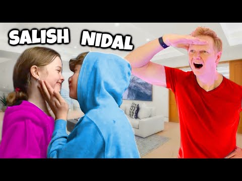 Salish & Nidal KISS ON CAMERA.. (Jordan Matter is MAD)