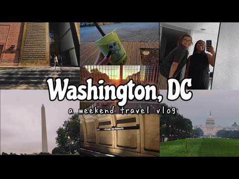 Washington DC Travel Vlog | museums, food, Hispanic heritage festival etc.