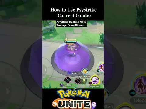 Mewtwo Tutorial+Correct Combo ✅|| Pokemon unite