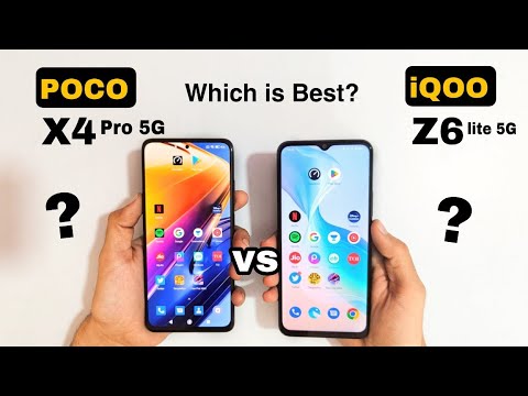 Poco x4 pro 5g vs Iqoo z6 lite 5g Speed Test & Comparison | Don't go with wrong Smartphone 🙅🏻‍♂️