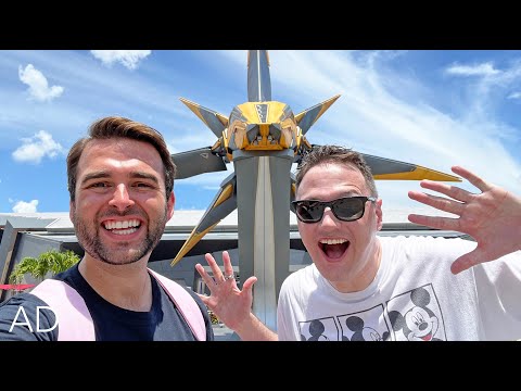 Walt Disney World Vlog | Day 6 | Epcot & Guardians' Cosmic Rewind | August 2022 | Adam Hattan