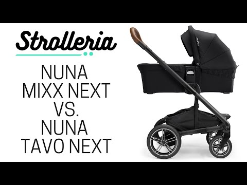 Nuna MIXX Next vs. Nuna TAVO Next Stroller Comparison