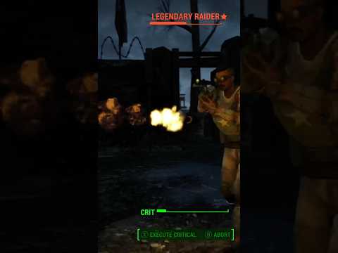 Legendary raider vs RPG #fallout4