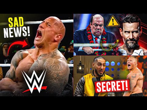 DISAPPOINTING News On The Rock! For 2025 | Raw LENGTH UPDATE, Paul Heyman New CM Punk TEASE | WWE