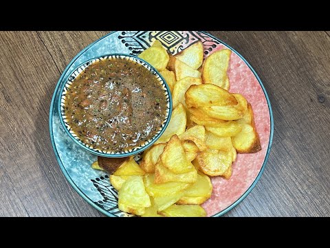 French fries with special sauce | Potatoes with different and delicious taste | quick and easy 🍟