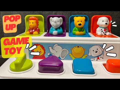 TRENDING ANIMAL POP UP GAME TOY #asmr