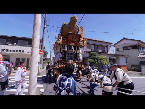 佐原の大祭2023夏　楽日　仁井宿