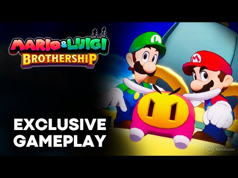 15 Minutes of MARIO & LUIGI Brothership - Exclusive NEW Gameplay (Nintendo Switch)