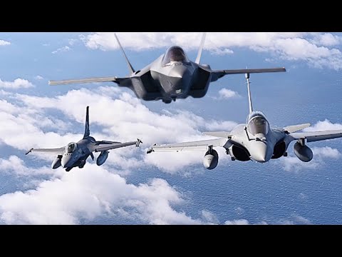 US F-35s Lead Super Advanced Air Exercises with NATO at Ramstein Flag 24‼️