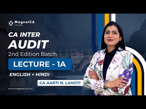 CA Inter Audit 1A | 2nd Edition | Hindi & English Batch 🎯