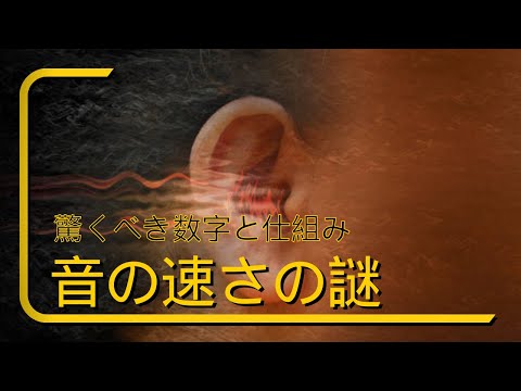 音の速さはどれくらい？驚くべき数字と仕組みを解説！