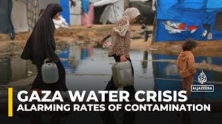 Water quality survey reveals ‘alarming rates’ of contamination in Gaza