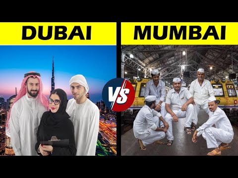 Dubai vs Mumbai City Comparison in Hindi #shorts