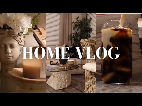 HOME VLOG | Getting back to routine, date, vintage shop trip & chatting...