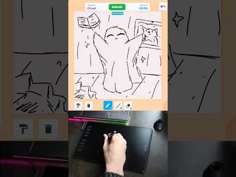 Roblox Speed Draw with a Tablet! 👻 | Tilou