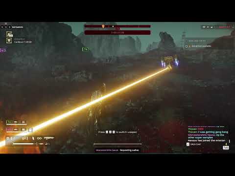 Bringing the THUNDER DOWN on HellDivers