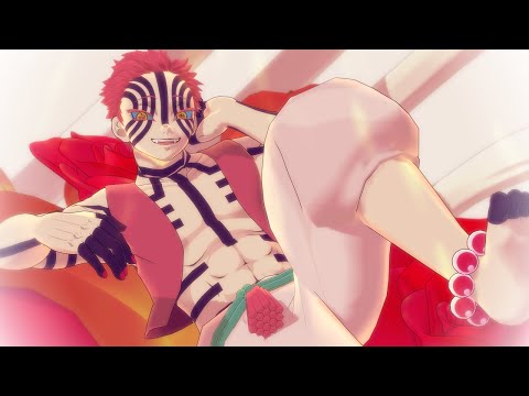 【Demon Slayer MMD】Otome Dissection【Akaza❄️】