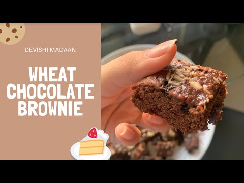 Healthy Chocolate Brownie (I tried)