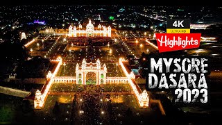 Mysore Dasara 2023 | Vijayadashami Festival Drone Highlights