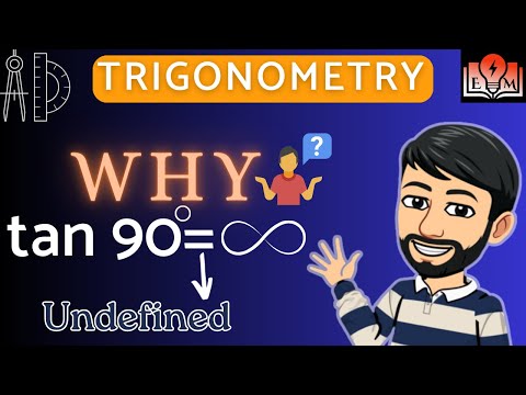 Why Tan 90° is Not Defined | Trigonometry | Math Facts