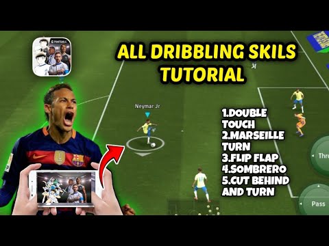 EFOOTBALL 2025 MOBILE •ALL DRIBBLING SKILLS TUTORIAL•LEARN HOW TO DRIBBLE EFFECTIVELY