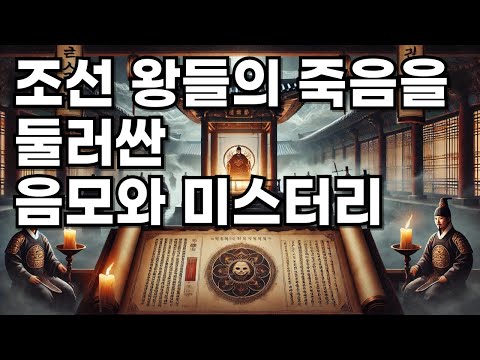 조선 왕들의 죽음을 둘러싼 음모와 미스터리