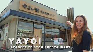 Japanese set meal experience at Yayoi Ken