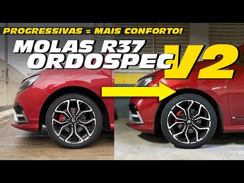 Instalei a nova VERSÃO 2 das Molas Esportivas para Sandero RS Ordospec by R37: agora progressivas!